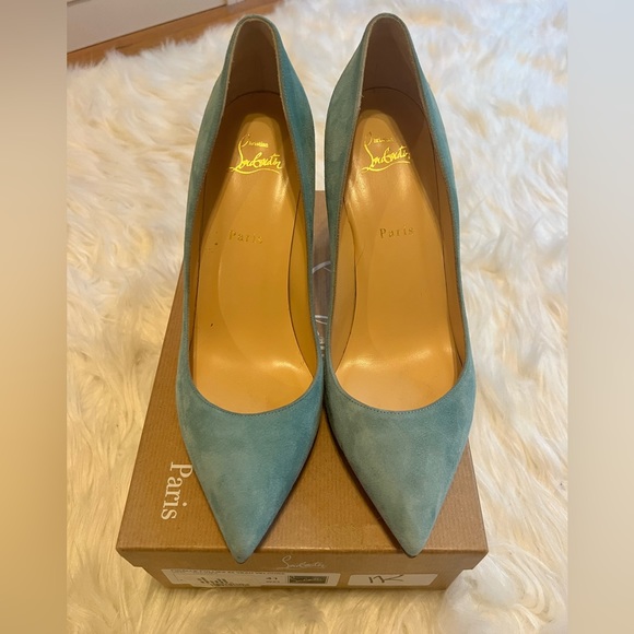 Christian Louboutin PIGALLE FOLLIES 85 VEAU VELOURS - Picture 2 of 6